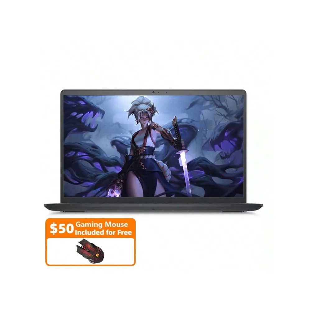 Dell Inspiron 15.6" Business Laptop,Intel Core i3-1215U,32GB RAM,2TB SSD,Intel UHD Graphics,Black,with Gaming Mouse - Image 7