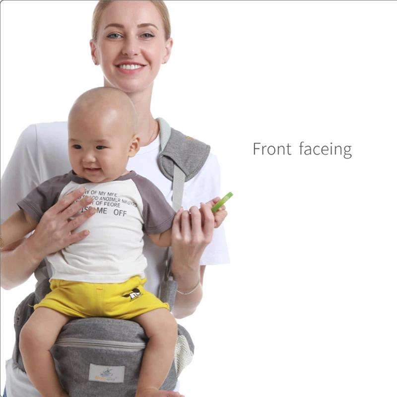 Ergonomic Baby Carrier Portable Infant Kid Hip Seat Waist Stool Sling Front Facing Kangaroo Baby Wrap Carrier For Baby Gear - Image 3