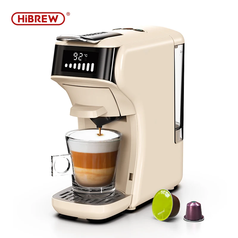 HiBREW 6in1 Capsule Coffee Machine Hot/Cold Multiple Espresso Cafetera Cappuccino Coffee Maker Dolce Gusto Nespresso Powder H1B - Image 8
