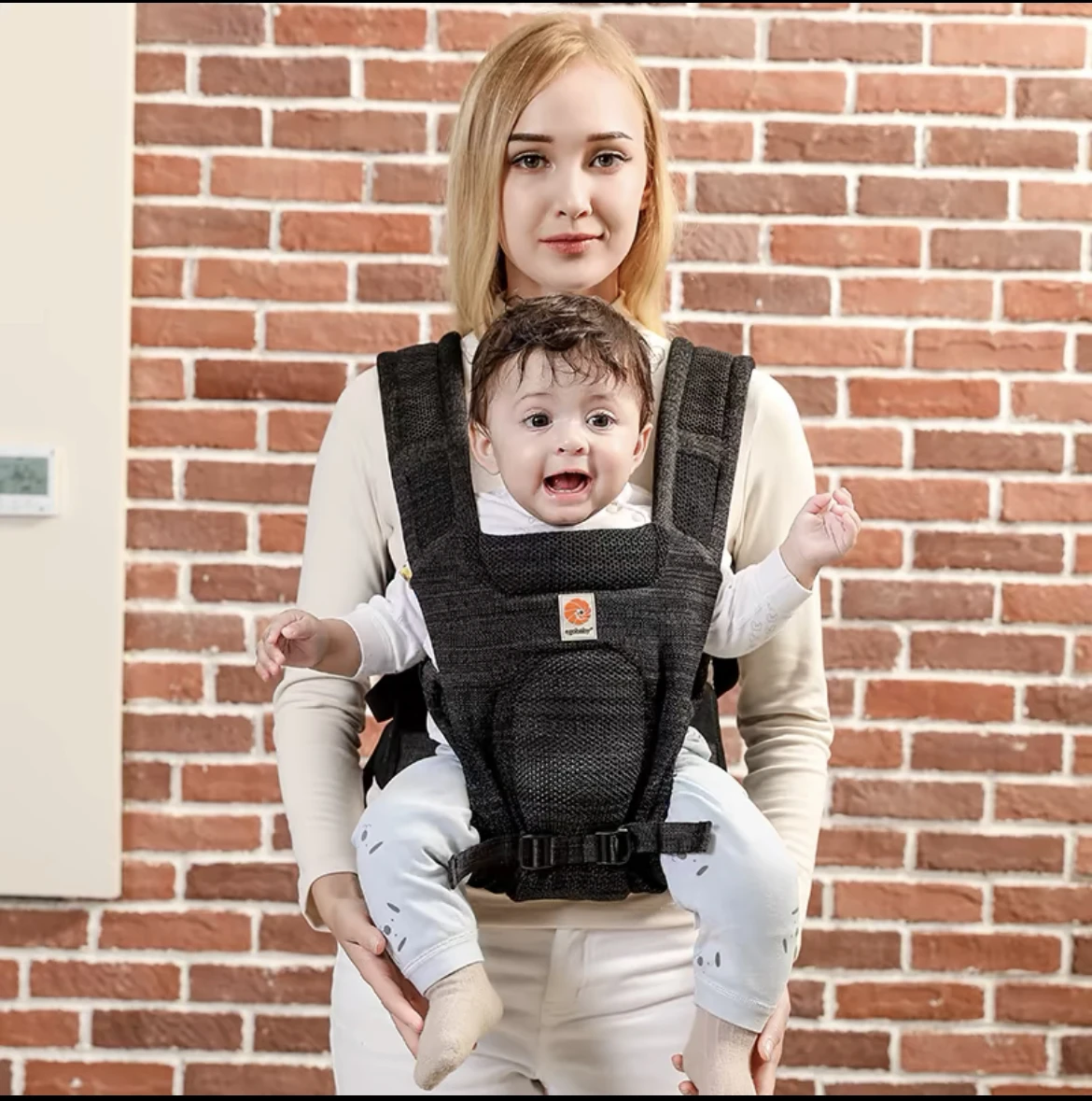 Baby Carrier 4 In 1 Ergonomic Kangaroo Design Sling for 0-36 Months Newborn Infants from 3.2KG to 20KG - Image 20