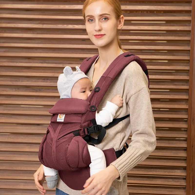 Baby Carrier 4 In 1 Ergonomic Kangaroo Design Sling for 0-36 Months Newborn Infants from 3.2KG to 20KG - Image 25