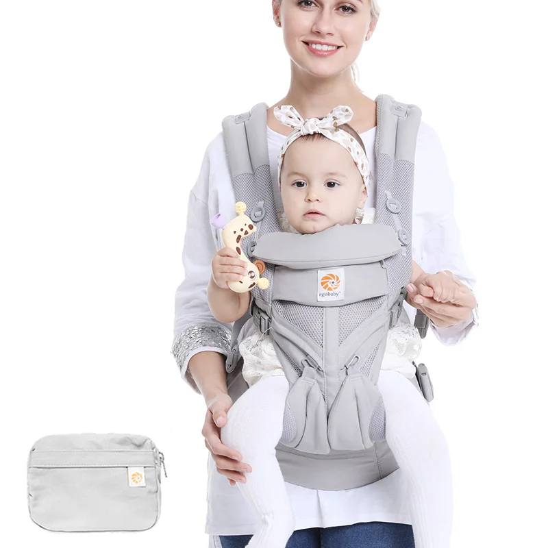 Baby Carrier 4 In 1 Ergonomic Kangaroo Design Sling for 0-36 Months Newborn Infants from 3.2KG to 20KG - Image 7